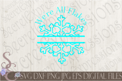 Split Snowflake Monogram Bundle Product Image 2
