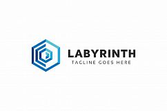 Cyber Labyrinth Logo Tamplate Product Image 3