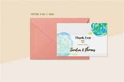 Floral Wedding Invitation Set Product Image 24