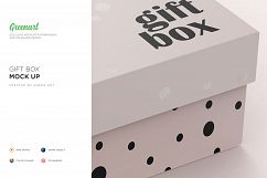 Large Carton Gift Box Mockup Product Image 8
