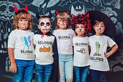 Halloween Kids T-Shirt Mock-Up Product Image 10