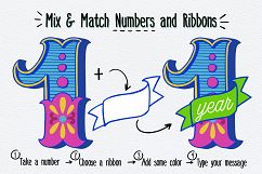 Vintage Decorative Numbers Product Image 4