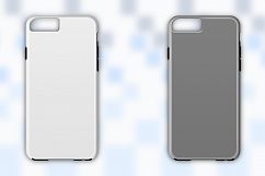 Apple iPhone 6s-6s Plus 3d Tough Case Mockup Back View Product Image 4