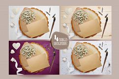 Valentines Day PSD layered scene mockup Product Image 5