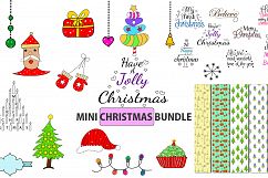 Christmas bundle / christmas svg bundle / Christmas element / Christmas digital paper / ornaments / Christmas svg quote / Christmas element / clipart Product Image 1