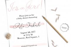 Blush Pink Glitter Alphabet Clipart Product Image 4