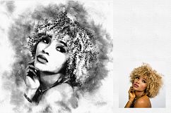 Charcoal Sketch Photoshop Action Product Image 14