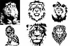Lion and tiger logo Product Image 8
