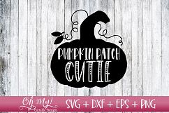 Pumpkin Patch Cutie - SVG DXF EPS PNG Product Image 1