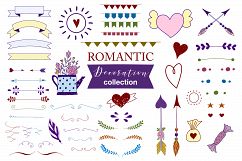 Hand drawn Romantic design kit Product Image 6