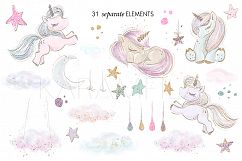 Baby Unicorns Clipart Product Image 4