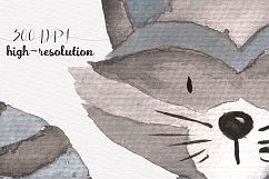 Woodland Animals Watercolor Set Product Image 2