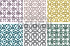 Geometric Digital Paper, Seamless pattern, Scrapbook paper Product Image 2