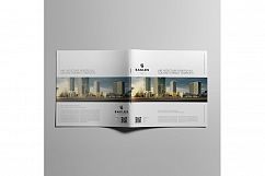 Architecture Portfolio Square Format Template Product Image 5