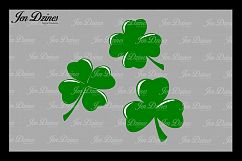 Lucky Clovers SVG DXF EPS PNG Product Image 1