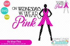 We Wear Pink SVG Product Image 3