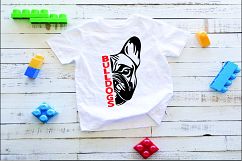 Bulldogs Voleyball SVG lady ladydogs, football svg-961S Product Image 1