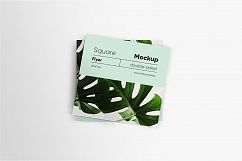 Square Flyer Mockup Product Image 2