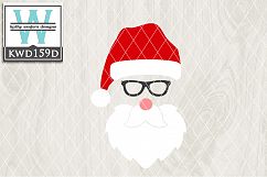 Christmas SVG - Santa KWD159D Product Image 1