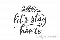 Lets Stay Home Product Image 1