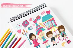 I Love Paris graphics and illustrations Product Image 3