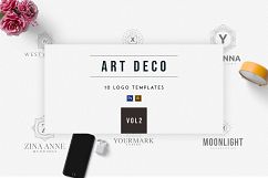 Art Deco Logo Templates | Vol.2 Product Image 1