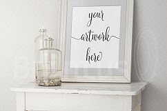 Frame mockup - clean bright interior oil lamp Product Image 3