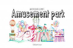 Amusement park clip art Product Image 1