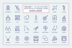 Line Icons - Mega Bundle Vol 1-4 (25% off) Product Image 16