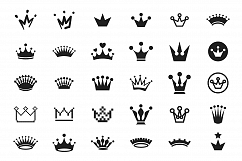 Crown icon set Product Image 1