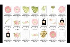 Luxury Bags, Glitter Dust and Ranunculus Flower Clip Arts Product Image 7