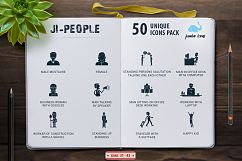 Glyph People Icons Set Product Image 5