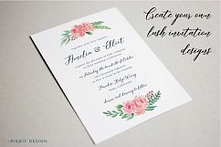 Loose Watercolor Roses &amp; Peonies Product Image 9