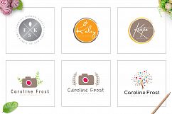 70 Elegant Floral Logo Bundle Product Image 13