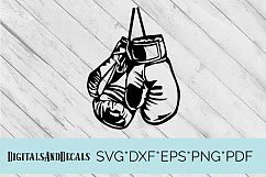 Boxing Gloves SVG Cutting File  Product Image 1
