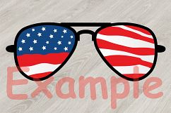 Bulldog USA Flag Glasses Paw, Head French Dog 4th July 827S Product Image 3