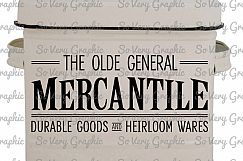 The Olde General Mercantile | SVG | Farmhouse | PNG Product Image 2