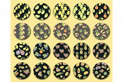 Sketch of tropical fruits. Product Image 8