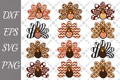 Thanksgiving Turkey Svg, TURKEY CLIPART, Bundle Turkey Svg Product Image 1