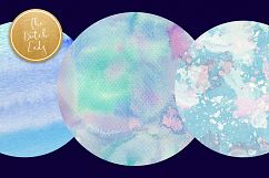 Watercolor Planetary Circle Clipart  Product Image 2