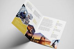 Half Fold Oil and Gas Brochure Template Product Image 5