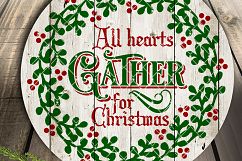 Farmhouse Christmas Bundle of 18 Designs SVG DXF FCM Product Image 12