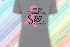 Awareness SVG Breast Cancer SVG Pink Ribbon by Happy Vinyls Product Image 2