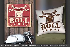 This Is How I Roll SVG File - Motorcycle Svg File - Motorcycle Shirt Wall Decor - Silhouette Cricut Dxf Eps Svg - 736 Product Image 3