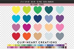 Hearts Clip Art - 100 Clip Art Graphics Product Image 1