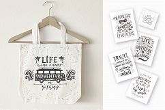 Travel hand drawn postcards/banners. Product Image 8