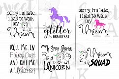 Unicorn Bundle-svg,dxf,png,jpg-Instant Digital Download Product Image 1