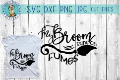 My Broom runs on BUNDLE - Halloween - Witch - SVG Cut file Product Image 10