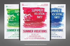 Summer Vocation Party Flyer Product Image 1