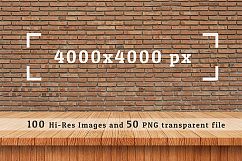 100 Realistic Shelves on Wall. Set 2 Product Image 4